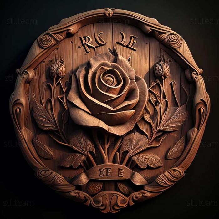 3D модель Игра «Правило розы». (STL)